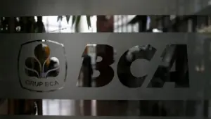 Saham BBCA Melonjak