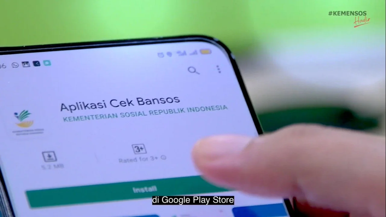 Aplikasi Cek Bansos