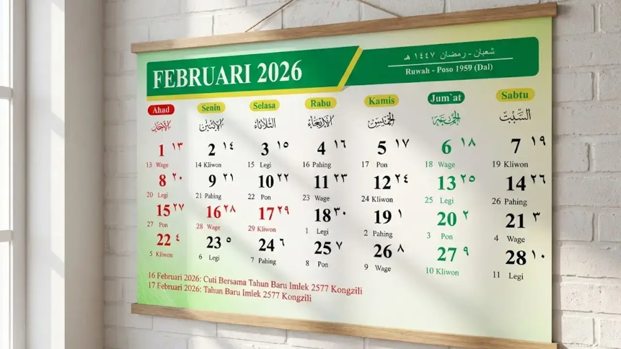 Berapa Hari Lagi Puasa 2026