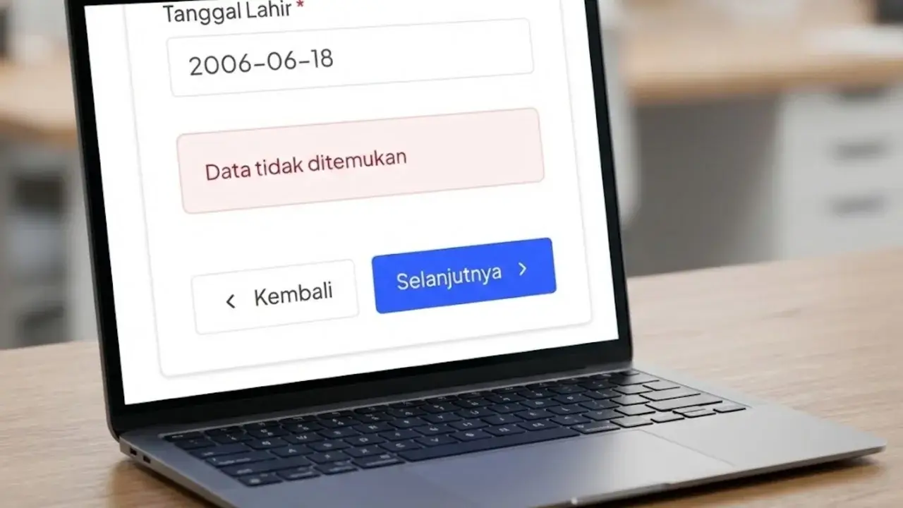 Data Tidak Ditemukan SNPMB 2026