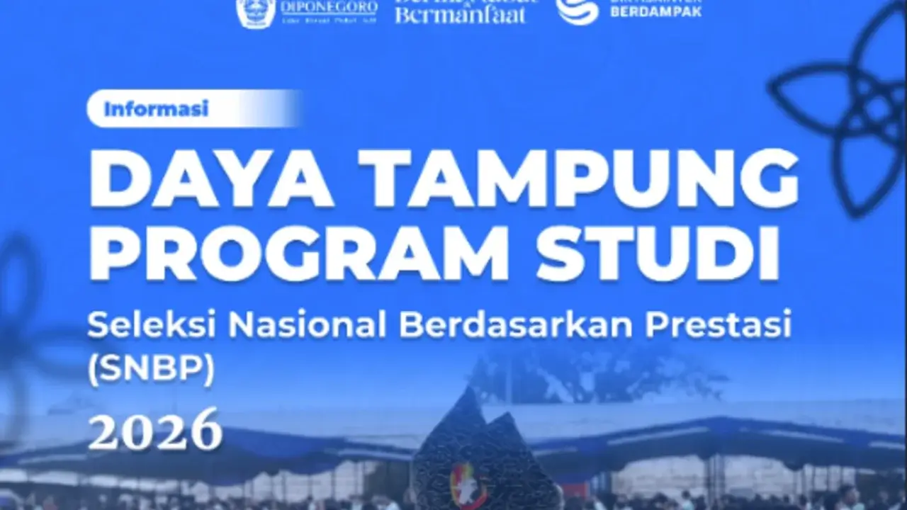 Daya Tampung SNBP UNDIP 2026