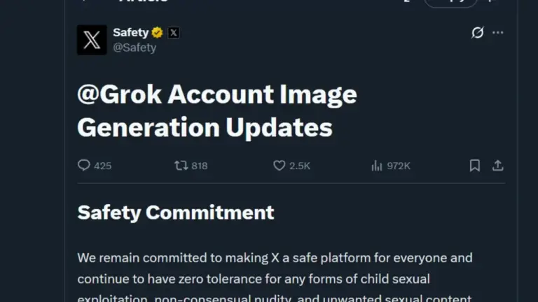 Elon Musk Perketat Grok AI