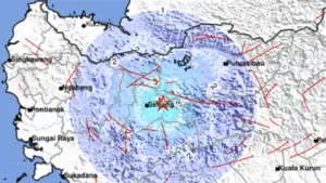 Gempa Bumi M 4,8 Guncang Sintang