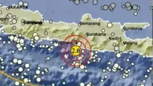 Gempa M 2,0 Guncang Bantul Hari Ini