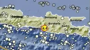 Gempa M 4,4 Guncang Bantul Jogja