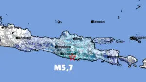 Gempa Pacitan M5,7 Hari Ini