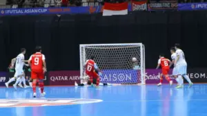 Hasil Babak I Timnas Futsal Indonesia vs Kirgistan