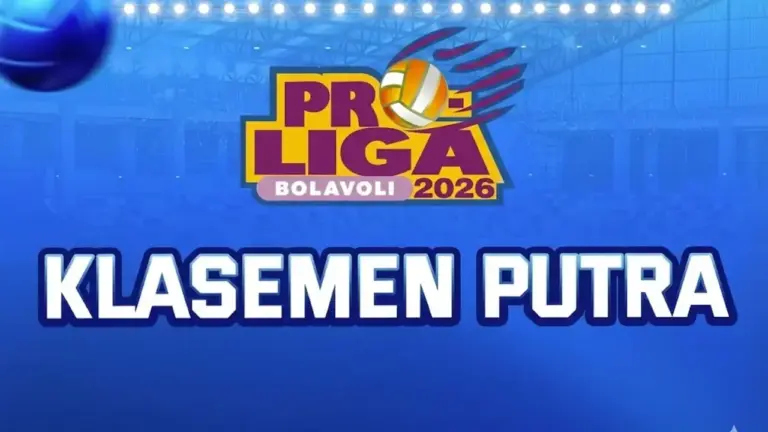 Klasemen Proliga 2026 Putra