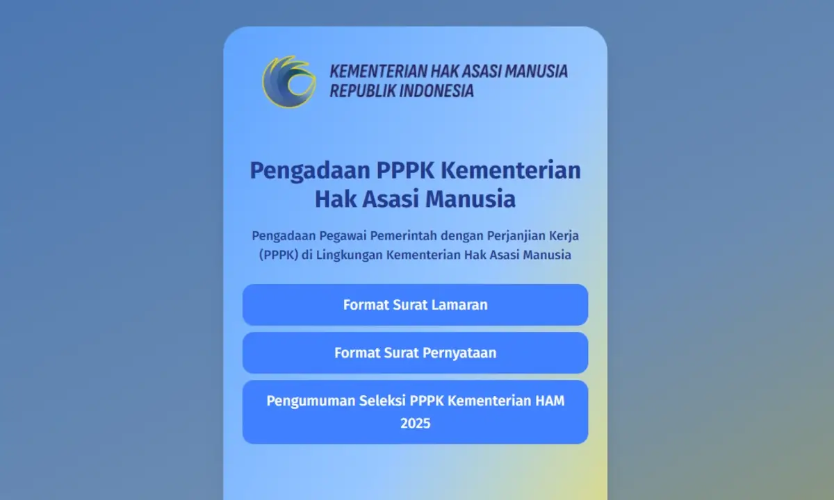 Link Download Surat Pernyataan 18 Poin Kemenham