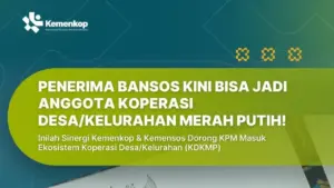 Penerima Bansos Bisa Dapat SHU Koperasi