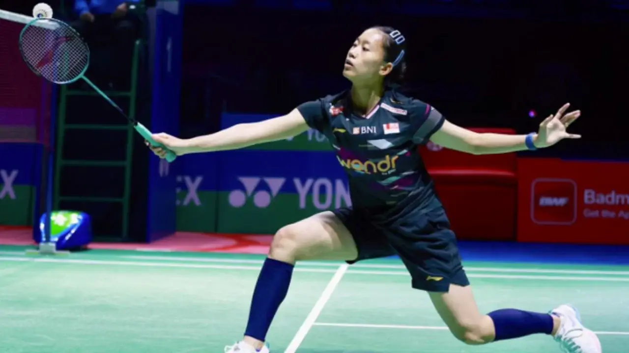 Putri Kusuma Wardani di India Open 2026