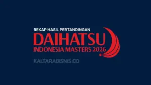 REKAP HASIL PERTANDINGAN INDONESIA MASTERS 2026 - Kaltarabisnis.co