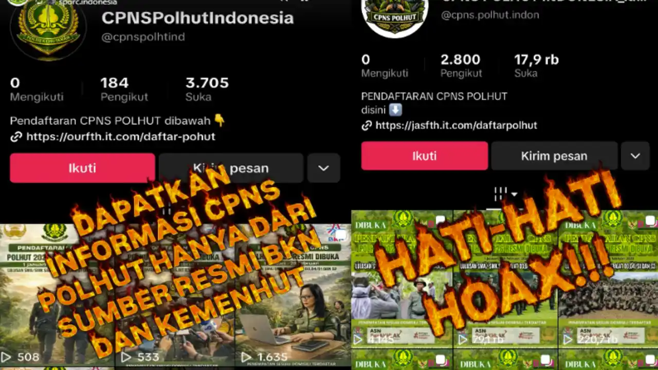 Rekrutmen CPNS Polhut KLHK 2026