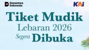 Tiket Kereta Mudik Lebaran 2026