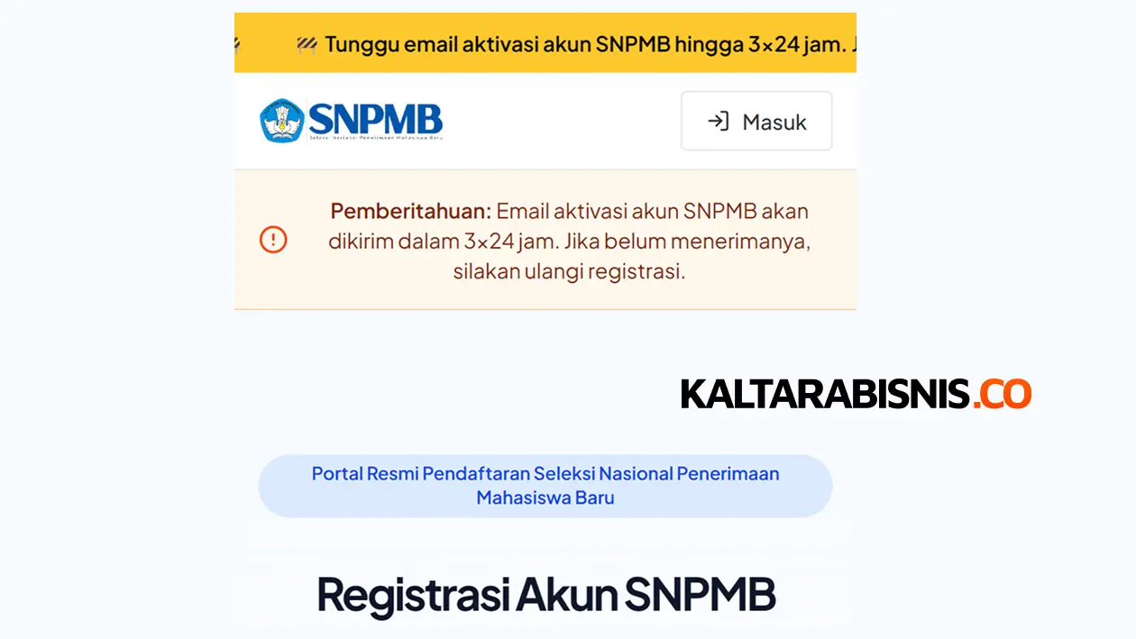 email aktivasi snpmb tidak masuk - kaltarabisnis.co