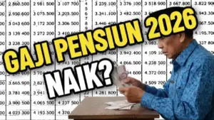 kenaikan gaji pensiunan pns