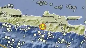 Gempa M 2,5 Guncang Klaten