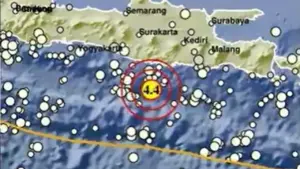 Gempa M 4,4 Guncang Pacitan