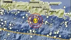 Gempa M 6,5 Guncang Pacitan